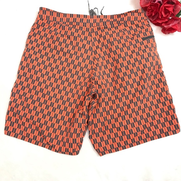 Patagonia Orange/Gray Men’s Swim Board Surfing Shorts 34 - Picture 2 of 5